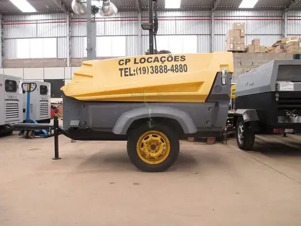 Locação de compressor de ar