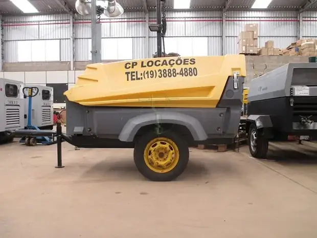 Locação compressor de ar para construtoras